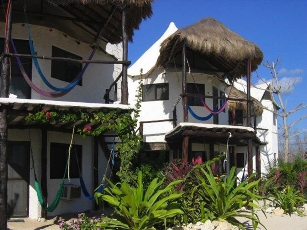 Rancho Sakol Hotel Puerto Morelos Buitenkant foto